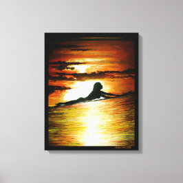 Laatste oproep canvas afdruk