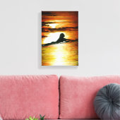 Laatste oproep canvas afdruk (Insitu (Woonkamer))