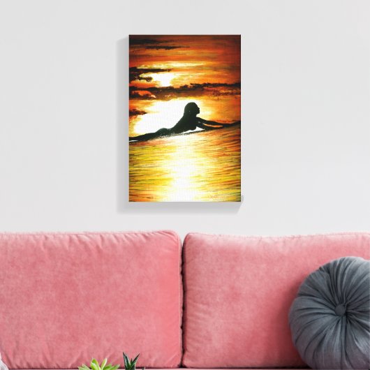 Laatste oproep canvas afdruk (Insitu (Woonkamer))