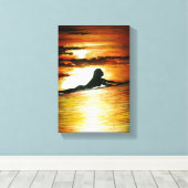 Laatste oproep canvas afdruk (Insitu (Houten vloer))