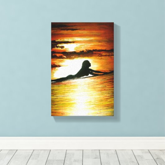 Laatste oproep canvas afdruk (Insitu (Houten vloer))