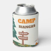 Laatste pad voor de sluier Camp Bachelorette Blikjeskoeler (Blikje Voorkant)