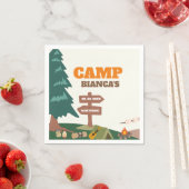 Laatste pad voor de sluier Camp Bachelorette Servet (Insitu)