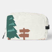 Laatste pad voor de sluier Camp Bachelorette Toilettasje (Achterkant)