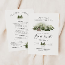 Laatste pad voor het sluier vrijgezellenweekend