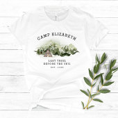 Laatste pad voor het sluier vrijgezellenweekend t-shirt