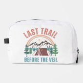 Laatste pad voor het sluier vrijgezellenweekend toilettasje (Voorkant)