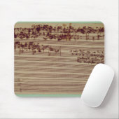 Laatste pagina van de Kunst van Fugue, 1740 Muismat (Met muis)