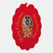 Laatste pakket ornament kaart (Rechts)