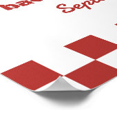 Laatste plak Pizza Bachelorette Weekend Welkomstbo Poster (Hoek)