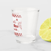 Laatste Plak Single Life Pizza Bach Shotglas Shot Glas (Rechts)