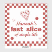 Laatste plak Single Life Pizza Box Bach Label (Vel)