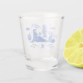 Laatste plons in Tulum Shot Glass Glas (Achterkant)