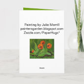 Laatste reis naar de ziekenhuisKaart Kaart (Achterkant)