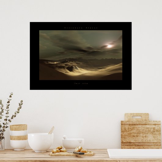 laatste reis poster (Keuken)