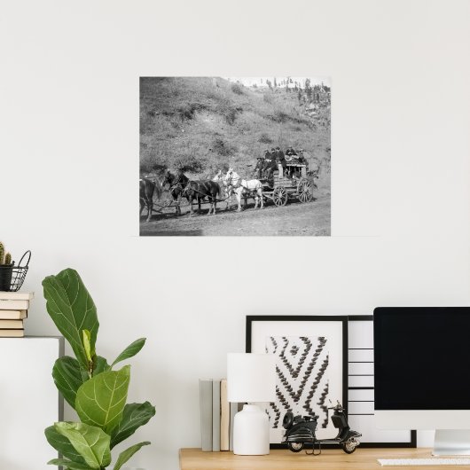 Laatste reis van de "Deadwood Coach" foto Poster (Thuiskantoor)