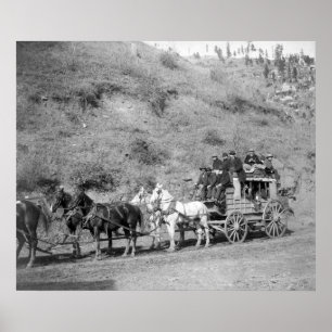 Laatste reis van de "Deadwood Coach" foto Poster