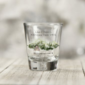 Laatste Reis Voor Het Bruidsmeisje Weekend Shot Glas