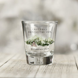 Laatste Reis Voor Het Bruidsmeisje Weekend Shot Glas