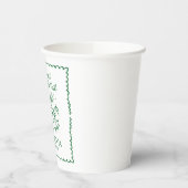 Laatste Reis Voor Het Sluier Afscheidsfeest Papieren Bekers (Links)