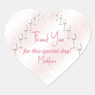 Laatste Rendez Veuve Bachelorette Weekend Route Hart Sticker