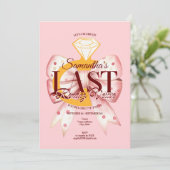 Laatste Rendez Veuve Bachelorette Weekend Route Kaart (Staand voorkant)