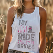Laatste Rit Bruid Hen Party Tanktop
