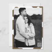 Laatste rit Denim Cowgirl Western vrijgezellenfees Kaart (Achterkant)