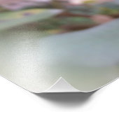 laatste rode roos foto afdruk (Hoek)