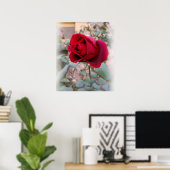 laatste rode roos poster (Thuiskantoor)
