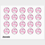Laatste Rodeo Aangepast Ronde Sticker (Vel)