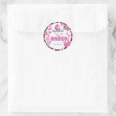 Laatste Rodeo Aangepast Ronde Sticker (Tas)