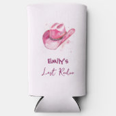 Laatste Rodeo Bachelorette Weekend | Blikjeskoeler Seltzer Blikjeskoeler (Voorkant)