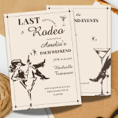 Laatste Rodeo Bachelorette Weekend Itinerarium Kaart