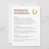 Laatste Rodeo Bachelorette-weekend Kaart (Achterkant)