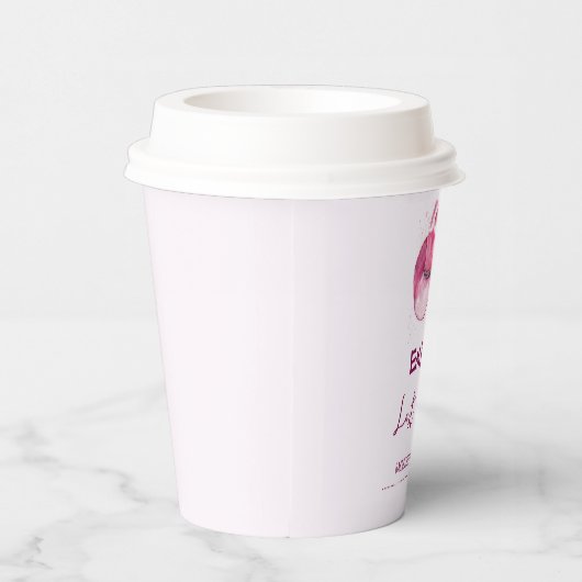 Laatste Rodeo Bachelorette Weekend | Roze Papieren Papieren Bekers (Rechts)