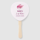 Laatste Rodeo Bachelorette Weekend | Roze set fans Handwaaier (Voorkant)