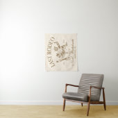 Laatste Rodeo Banner Aangepaste Westerse Bachelore Wandkleed (In situ)