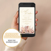 Laatste Rodeo Boots Floral Cowgirl Vrijgezellenfee Kaart