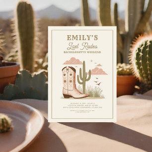 Laatste Rodeo Cactus Bachelorette Weekend Kaart