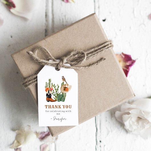 Laatste Rodeo Cadeaulabel