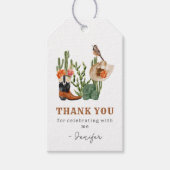 Laatste Rodeo Cadeaulabel (Voorkant)