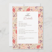 Laatste Rodeo Cowboy Boot Bouquet Bachelorette Par Kaart (Achterkant)