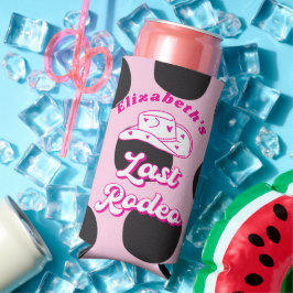 Laatste Rodeo Cowgirl Bachelorette Favor Seltzer Blikjeskoeler