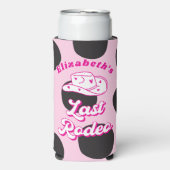 Laatste Rodeo Cowgirl Bachelorette Favor Seltzer Blikjeskoeler (Seltzer Voorkant)