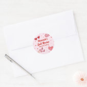Laatste Rodeo Cowgirl Bachelorette Ronde Sticker (Envelop)