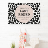 Laatste Rodeo Cowgirl Bachelorette Weekend Party Spandoek (Insitu)