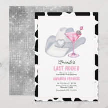 Laatste Rodeo Disco Cowgirl Bachelorette Feest