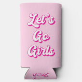 Laatste Rodeo Disco Cowgirl Bachelorette Seltzer Blikjeskoeler (Achterkant)