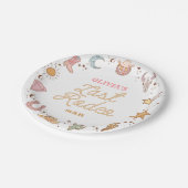 Laatste Rodeo Disco Cowgirl Bachelorette Weekend Papieren Bordje (Gekanteld)